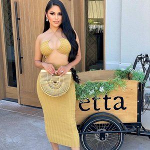 ✨NWT✨Women's Sexy 2pc Skirt Set